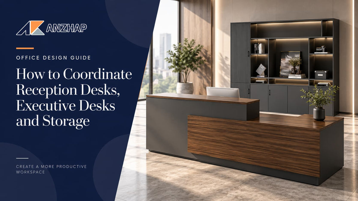 Modern Office Furniture Coordination: Reception to Executive