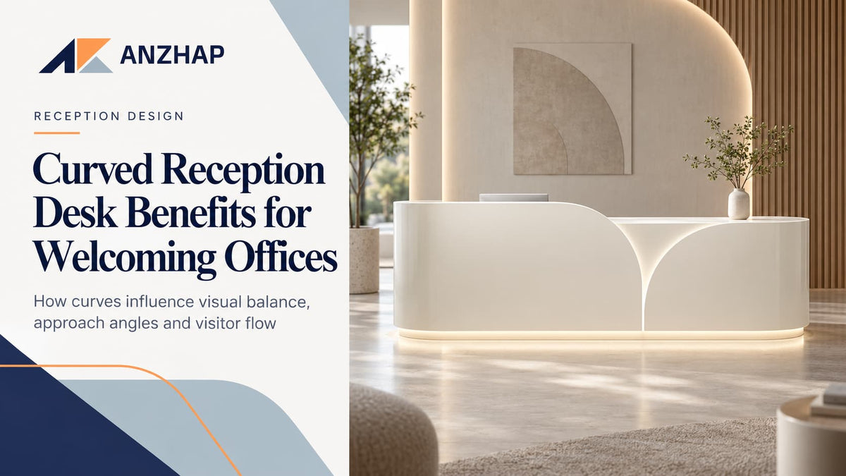 Curved Reception Desk Benefits for Welcoming Offices