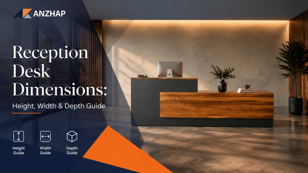 Reception Desk Dimensions: Height, Width &amp; Depth Guide