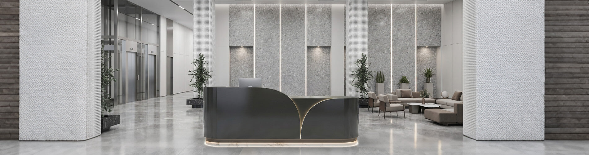 Commercial Center Reception Desks