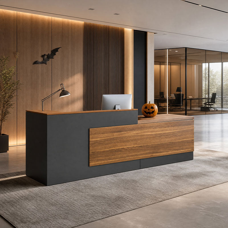 Professional L-Shaped Welcome Desk for Modern Companies - ANZHAP JDT-2215 Mainpicture 3