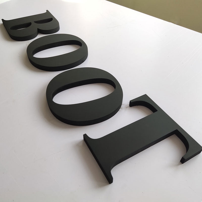 Custom PVC 3D Letters for Reception Desk Logo-9