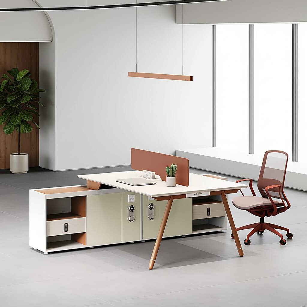 Designer Office Desk - Aesthetic Minimalist Desk Setup ANZHAP-BGZ-204-mainpictures 27