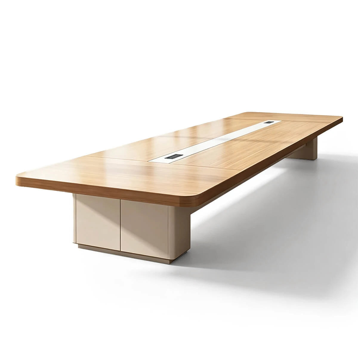 Executive Meeting Table with Storage Modern Corporate Desk ANZHAP-HYZ-2046-mainpictures 1