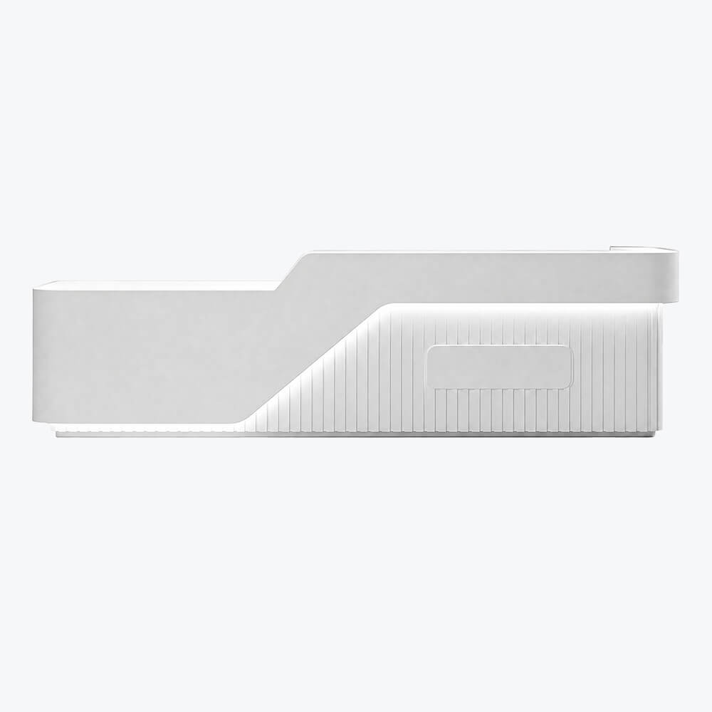 LED Office Welcome Desk with Desk Storage Modern L-Shaped ANZHAP-JDT-2098-main pictures 8