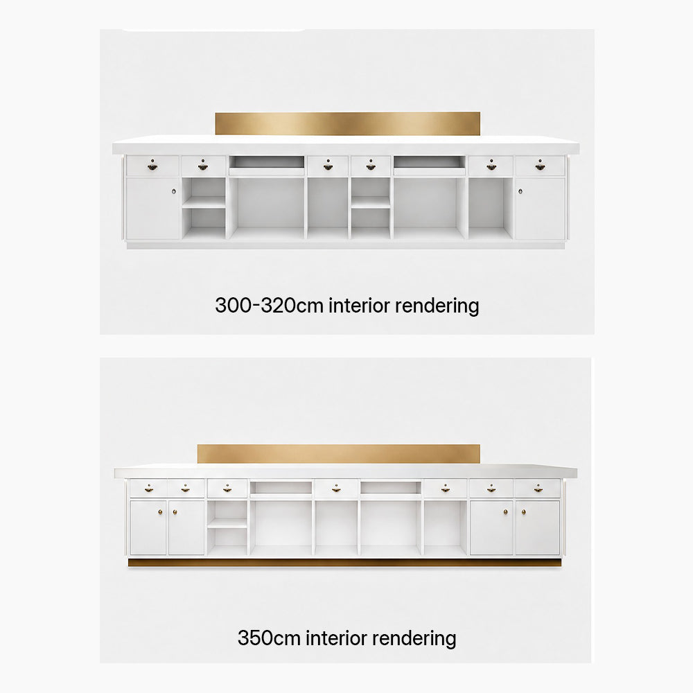 Modern Minimalist Reception Desk & Contemporary Hotel Counter
