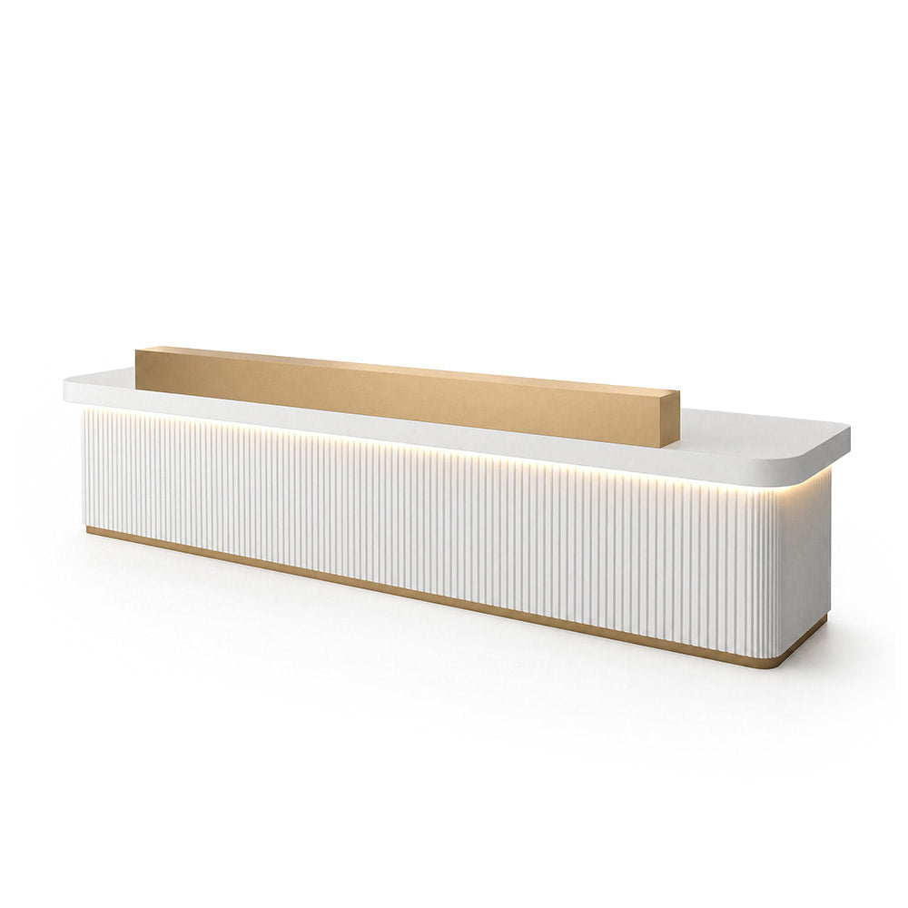 Modern Minimalist Reception Desk & Contemporary Hotel Counter