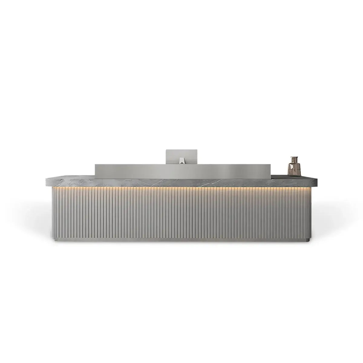 Large Fully Assembled Reception Counter Modern White LED Front Desk ANZHAP- JDT-7162-mainpictures 6