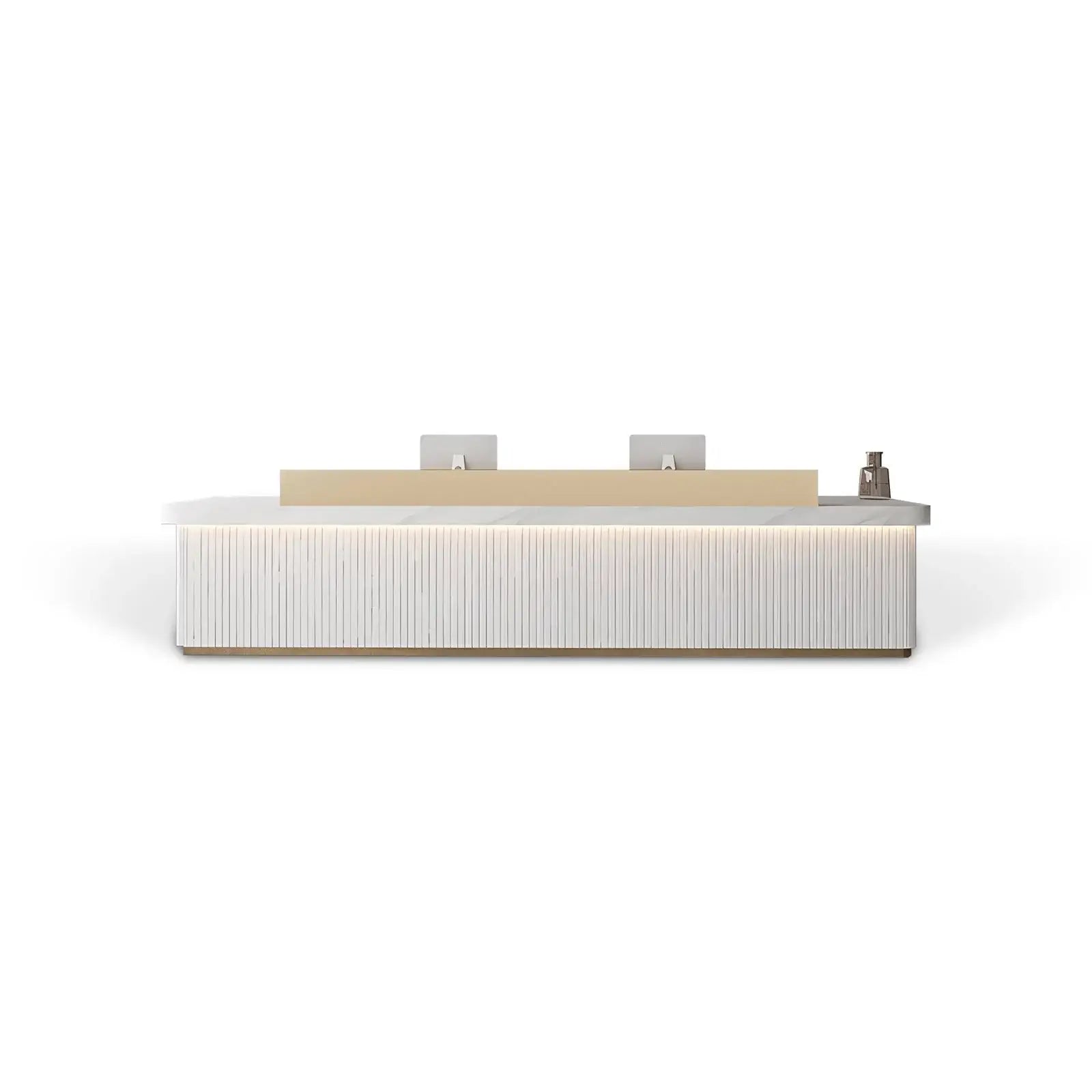 Large Fully Assembled Reception Counter Modern White LED Front Desk ANZHAP- JDT-7162-mainpictures 9