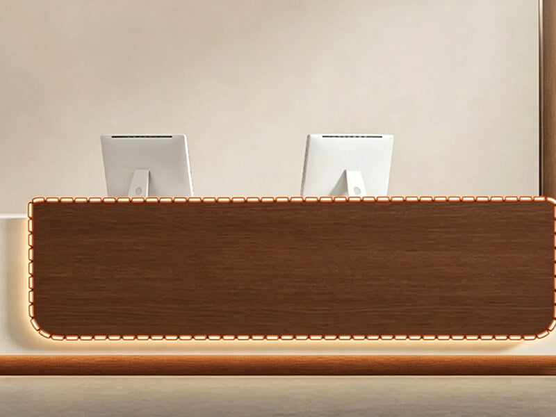 ModernReceptionDeskwithLEDLightingandLockableStorage-JDT-2352-detailedpictures 13