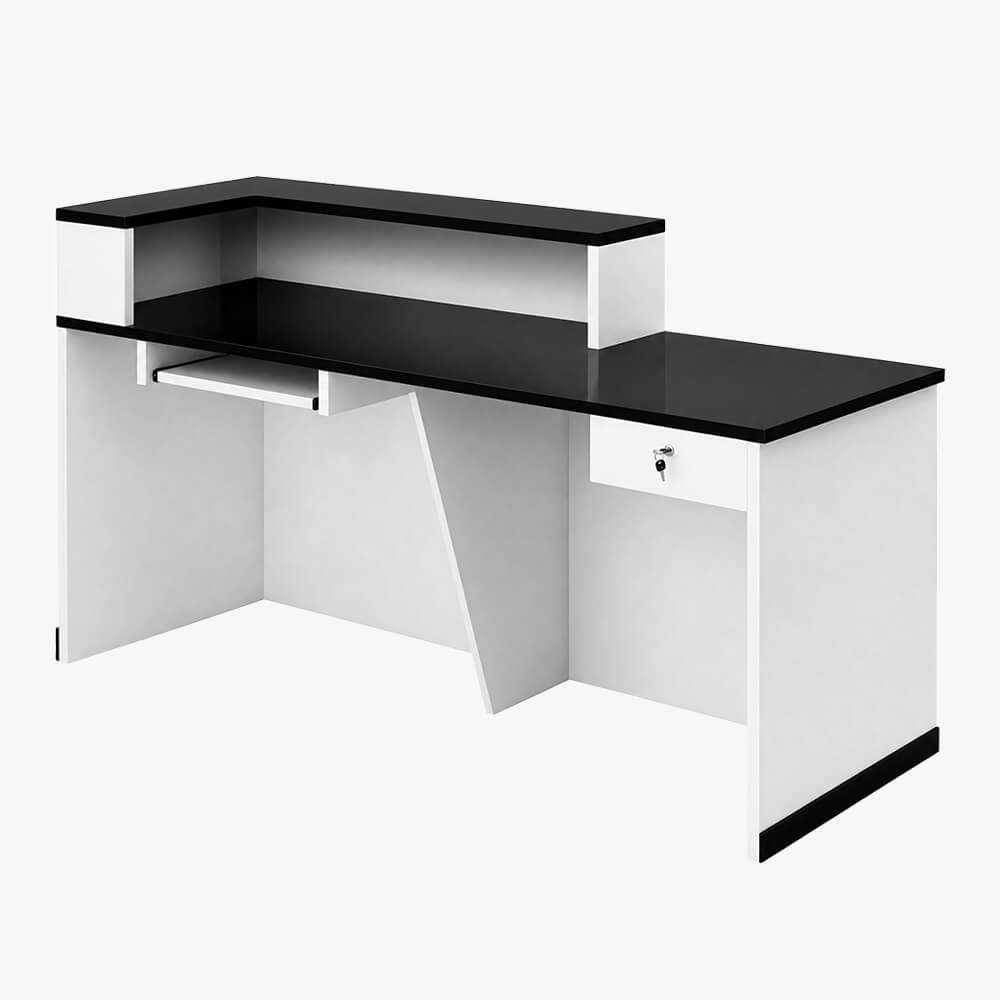 Modern Front Desk for Professional Corporate Entrances - ANZHAP JDT-712 Mainpictures 1