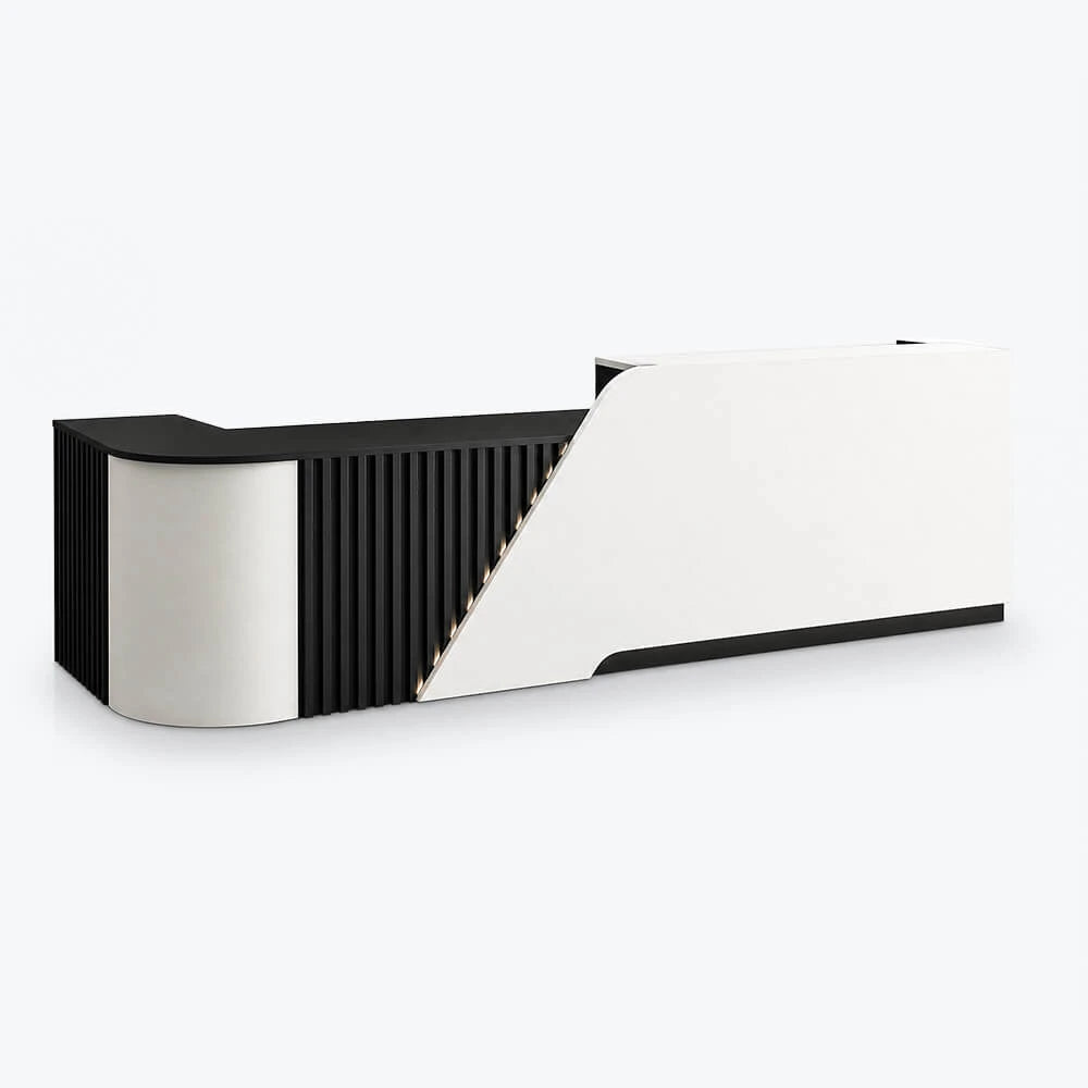 Modern L-Shaped Reception Desk with LED for Medical Clinics Offices ANZHAP- JDT-2248-mainpictures 19
