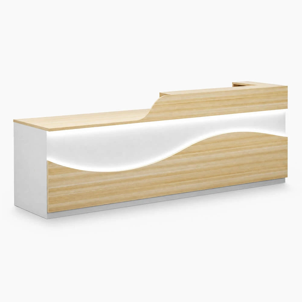 Modern Large White Reception Desk with LED Salon Office Front Desk ANZHAP-JDT-2226-mainpictures 28