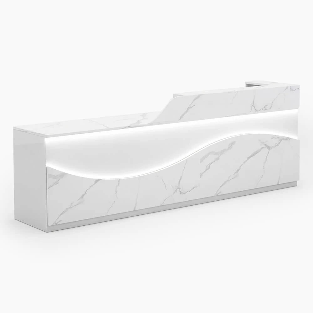 Modern Large White Reception Desk with LED Salon Office Front Desk ANZHAP-JDT-2226-mainpictures 29