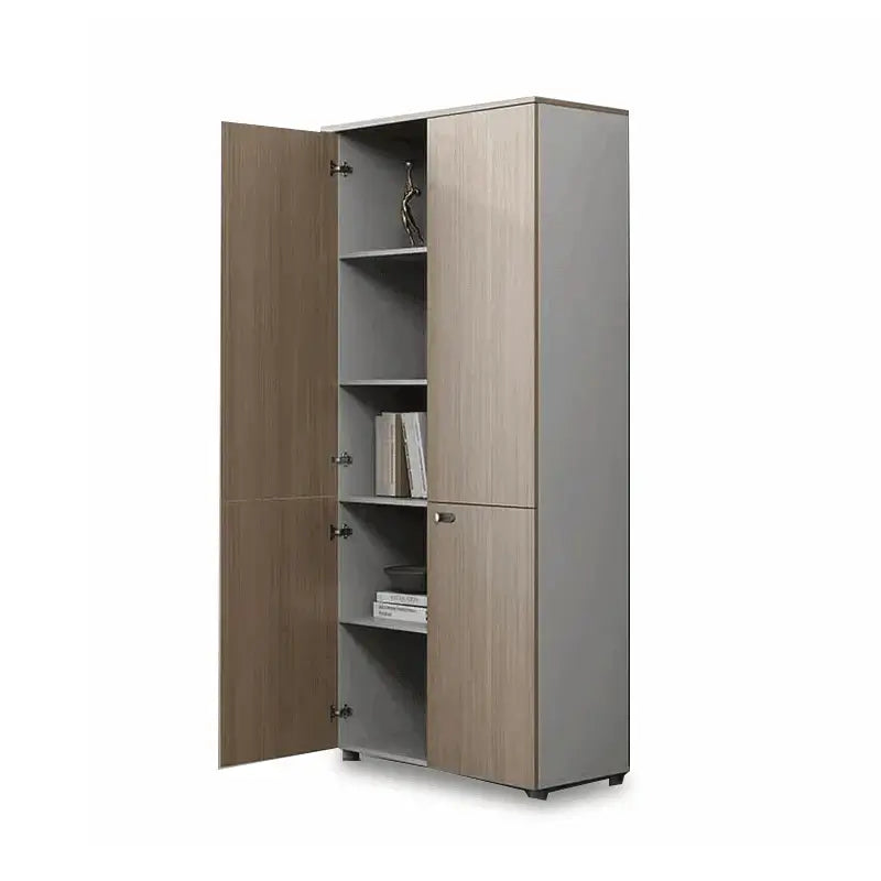 Modern Office Bookcase Wooden Storage Cabinet ANZHAP-WJG-731-mainpictures 6