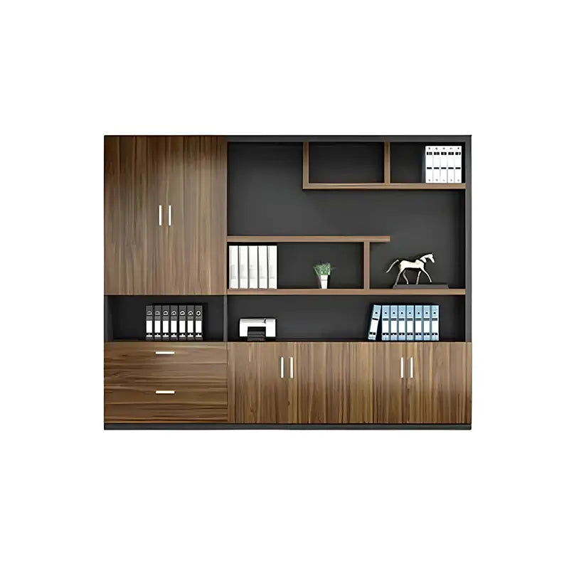 Modern Office Storage Cabinet with Partitioned Shelves ANZHAP-WJG-711-mainpictures 15