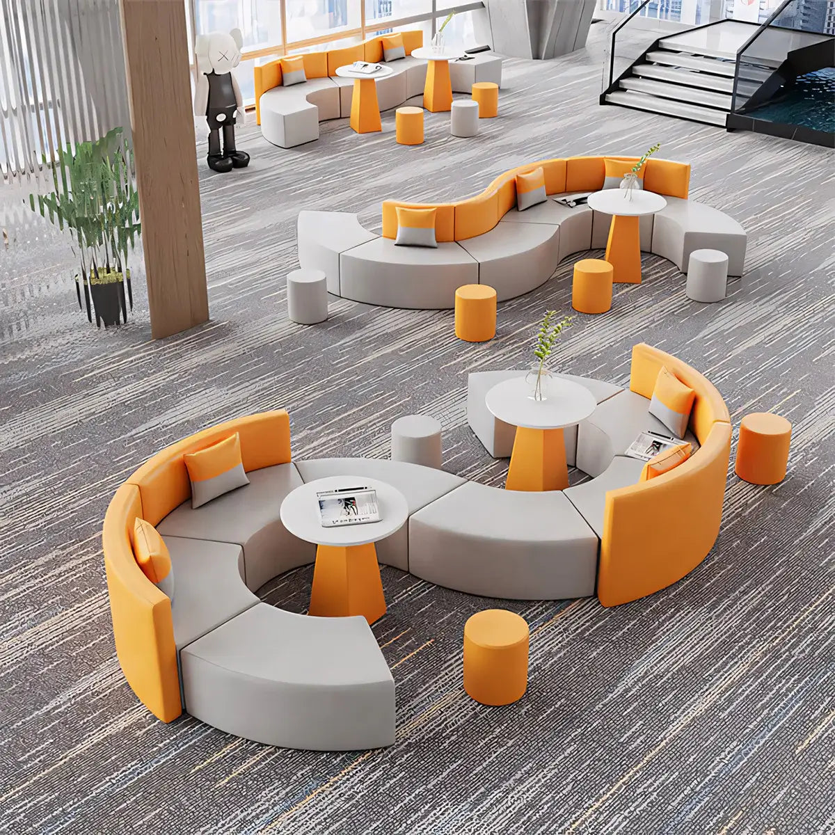 Modular Office Furniture Sofa Circular Lounge Set ANZHAP-SFA-719-mainpictures 21