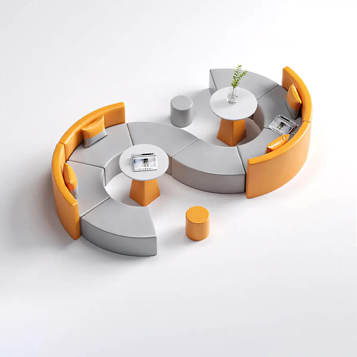 Modular Office Furniture Sofa Circular Lounge Set ANZHAP-SFA-719-mainpictures 21