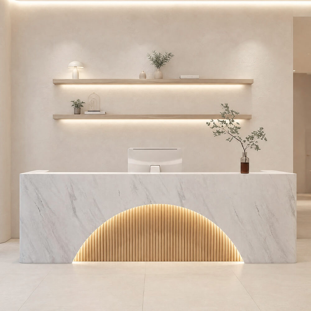 Salon Reception Desk for Modern Beauty and Hair Salons-JDT-483-mainpictures 28