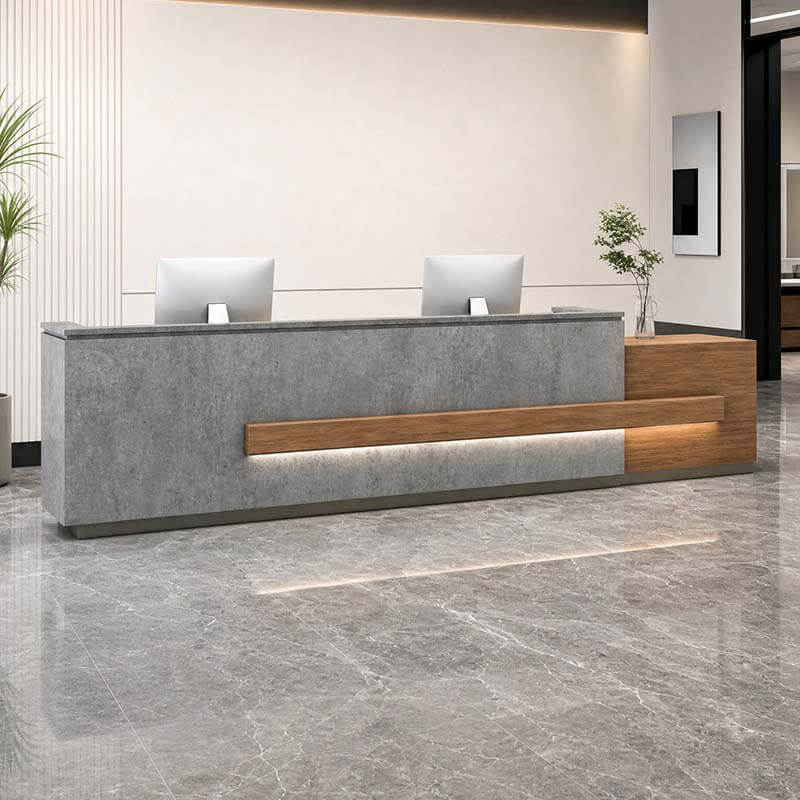 Sleek Minimalist Office Reception Desk for Professional Workspaces-JDT-M083-main pictures 18