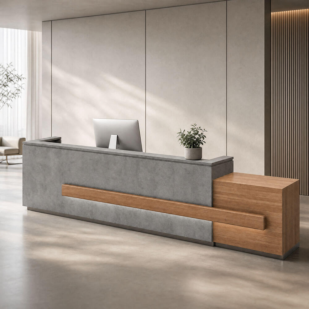 Sleek Minimalist Office Reception Desk for Professional Workspaces-JDT-M083-main pictures 20